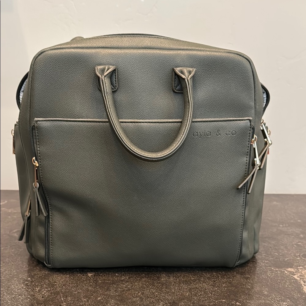 Olive Green Diaper Bag
